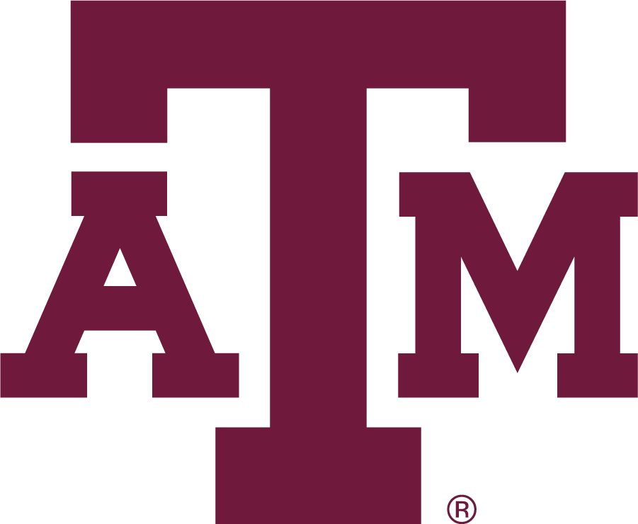 Texas A M Aggies 2009-2012 Secondary Logo v2 diy DTF decal sticker